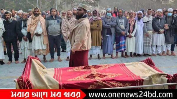 কুষ্টিয়ার গোপালপুরে আনুশকাহর দাফন সম্পন্ন