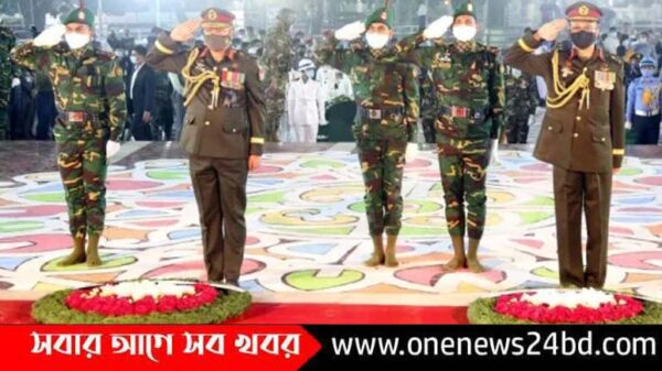 ভাষা শহীদদের প্রতি রাষ্ট্রপতি ও প্রধানমন্ত্রীর শ্রদ্ধা নিবেদন