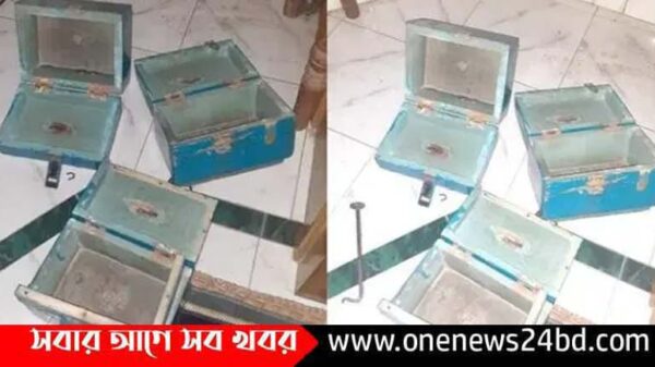 মসজিদের দানবাক্স ভেঙে চুরি