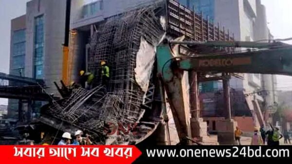 বিমানবন্দরে ফ্লাইওভারের গার্ডার ধস, চীনা নাগরিকসহ আহত ৪