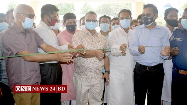 কিশোরগঞ্জের অষ্টগ্রামে নব নির্মিত ইউপি ভবনের উদ্বোধন