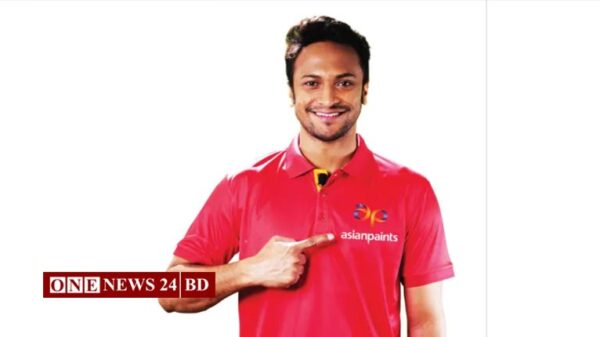 এশিয়ান পেইন্টসের ব্র্যান্ড অ্যাম্বাসেডর হলেন সাকিব আল হাসান