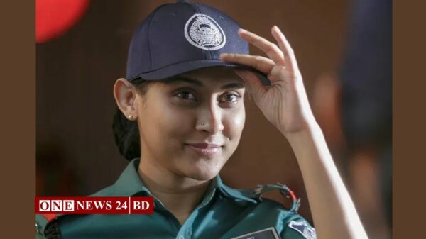ট্রাফিক পুলিশে যোগ দিলেন মেহজাবিন!