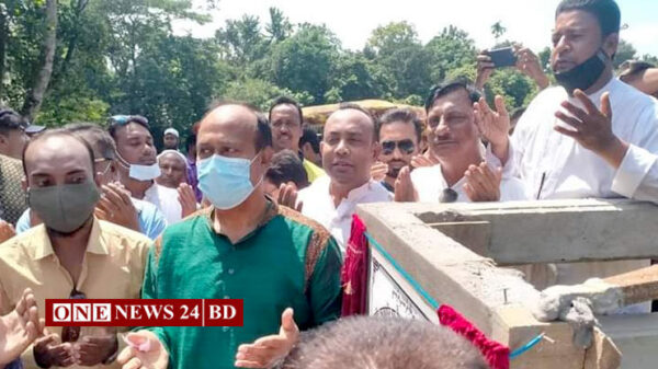 তাড়াইল টু নীলগঞ্জ গার্ডার ব্রীজ শুভ উদ্বোধন করেছেন মুজিবুল হক চুন্নু এমপি  
