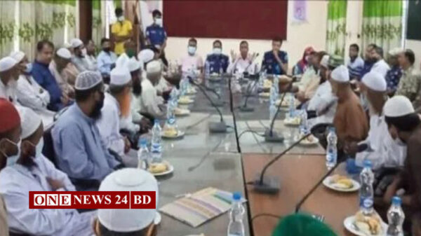 উল্লাপাড়ায় সংখ্যালঘুদের উপর হামলার প্রতিরোধে করনীয় বিষয় নিয়ে বিশেষ আইনশৃঙ্খলা কমিটির সভা