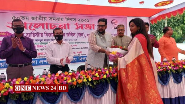 করোনাকালীন সময়ে সমবায়গুলো মানুষদের অনেক সহযোগিতা করেছেন-এমপি জন