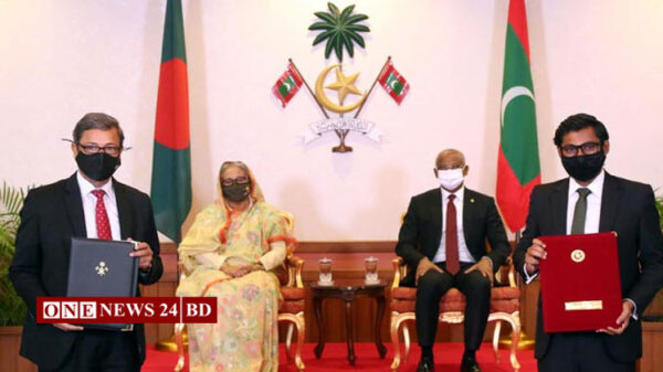 বাংলাদেশ-মালদ্বীপের মধ্যে ৩ চুক্তি সই