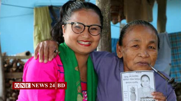 বান্দরবানের প্রথম নারী চেয়ারম্যান প্রার্থী মাশৈখিং