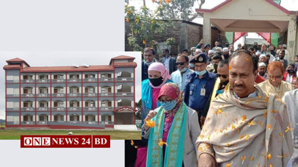 তাড়াইলে বিদ্যালয়ের ভবন উদ্বোধন করেছেন জাপা মহাসচিব মুজিবুল হক চুন্নু 