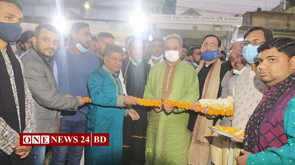 ভৈরবে ৭ দিনব্যাপী একুশে বইমেলা উদ্বোধন করলেন নাজমুল হাসান পাপন এমপি