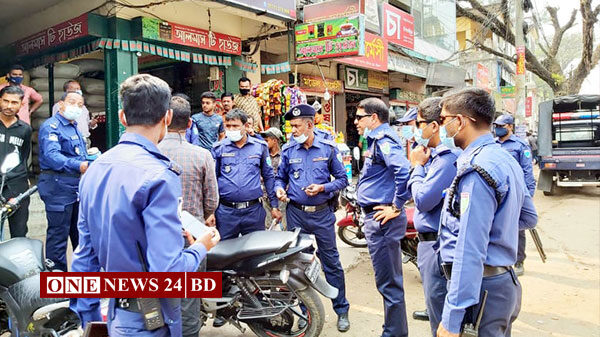 শ্রীমঙ্গলে ফুটপাত দখল মুক্ত করতে অভিযান, ৭ মামলায় ৫০ হাজার টাকা জরিমানা