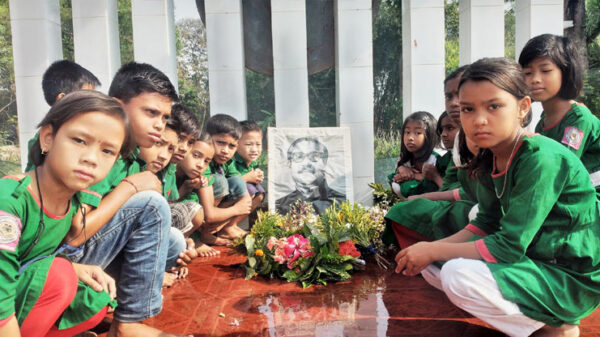 কমলগঞ্জ মঙ্গলপুর জিপিএসে নানা আয়োজনে বঙ্গবন্ধুর জন্মদিন ও জাতীয় শিশু দিবস পালন
