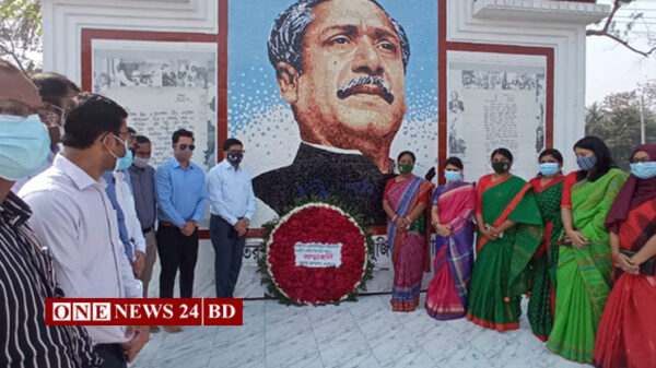 মৌলভীবাজারে জাতির পিতা বঙ্গবন্ধু শেখ মুজিবুর রহমানের ১০২ তম জন্মবার্ষিকী পালিত