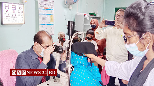 পাকুন্দিয়ায় স্বাধীনতা দিবসে দীন ভিশন সেন্টারে ফ্রি চক্ষু চিকিৎসা ক্যাম্প
