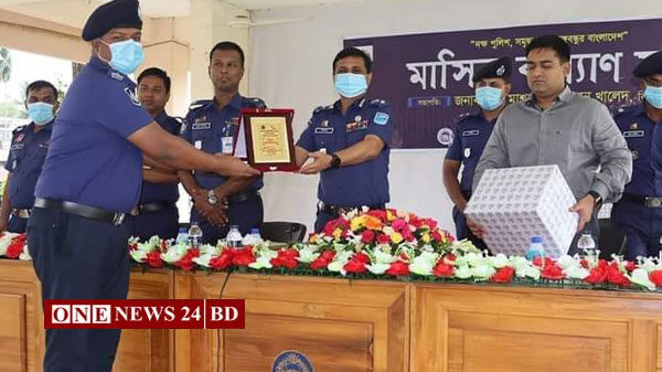 পাকুন্দিয়া থানার সারোয়ার জাহান কিশোরগঞ্জ জেলার শ্রেষ্ঠ ওসি