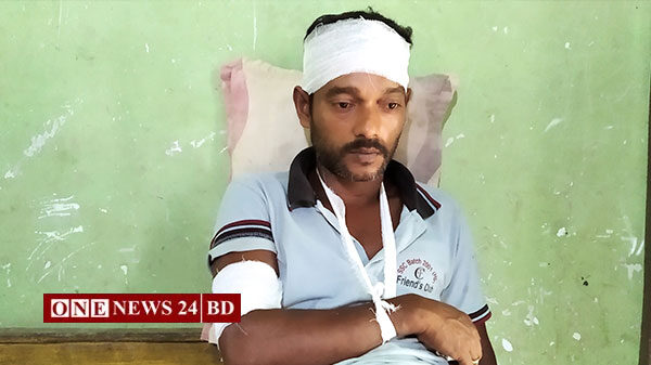 হোসেনপুরে জমি নিয়ে বিরোধে যুবককে পিটিয়ে আহত