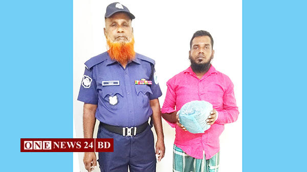 পাকুন্দিয়ায় গাঁজাসহ এক মাদক ব্যবসায়ী গ্রেপ্তার