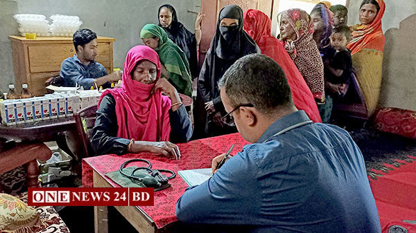 কিশোরগঞ্জে শোক দিবস উপলক্ষে ফ্রি হোমিও চিকিৎসা