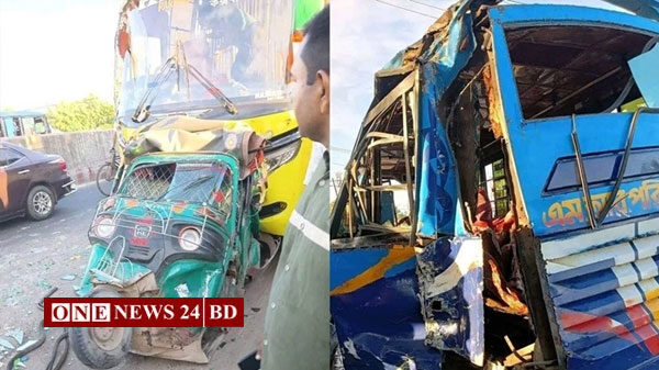 চট্টগ্রামে বাসচাপায় নিহত ১, আহত ৭