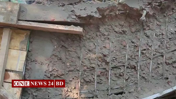 খাগড়াছড়ি জেলা পরিষদের নতুন ভবনে ধস, নিহত ২