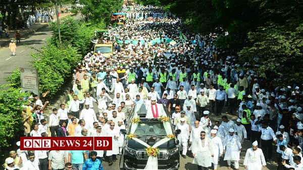 রাজধানীতে ঈদে মিলাদুন্নবীর জশনে জুলুস