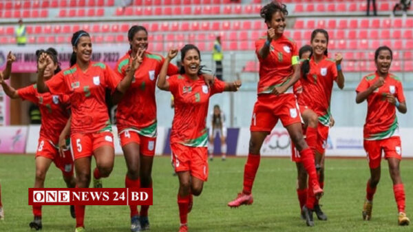 ফিফা র‌্যাংকিংয়ে ৭ ধাপ এগোলো বাংলাদেশ নারী ফুটবল দল
