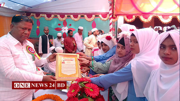 পুনরায় সদস্য নির্বাচিত হওয়ার মাসুদ আলমকে সংবর্ধনা 