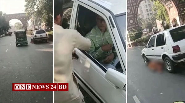 গাড়িচাপায় নারী নিহতের ঘটনায় সেই শিক্ষক গ্রেপ্তার