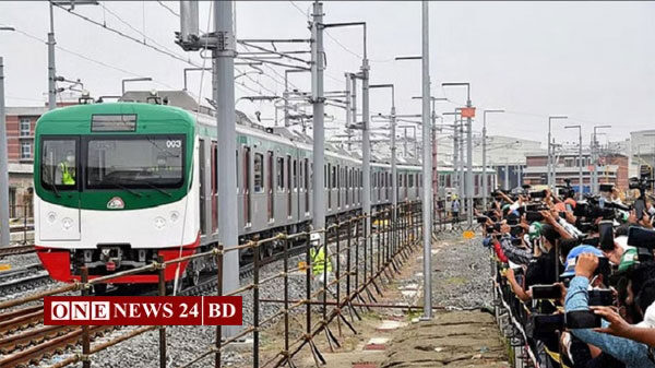 মেট্রোরেল উদ্বোধন ২৮ ডিসেম্বর