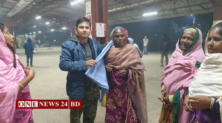 শীতার্তদের পাশে কিশোরগঞ্জ জেলা রিপোর্টার্স এসোসিয়েশন