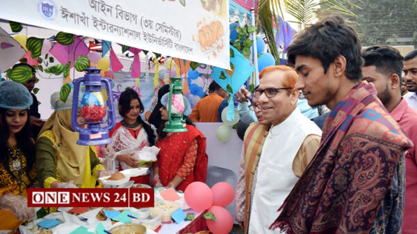ঈশা খাঁ বিশ্ববিদ্যালয়ে আইন বিভাগের আয়োজনে পিঠা উৎসব