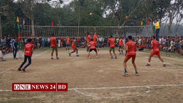 পাকুন্দিয়ায় এমপি নূর মোহাম্মদ ভলিবল টূর্ণামেন্টের ১০ম পর্ব অনুষ্ঠিত