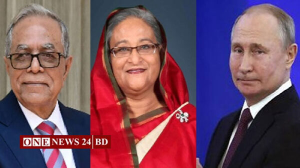 স্বাধীনতা দিবসে হামিদ-হাসিনাকে পুতিনের শুভেচ্ছা