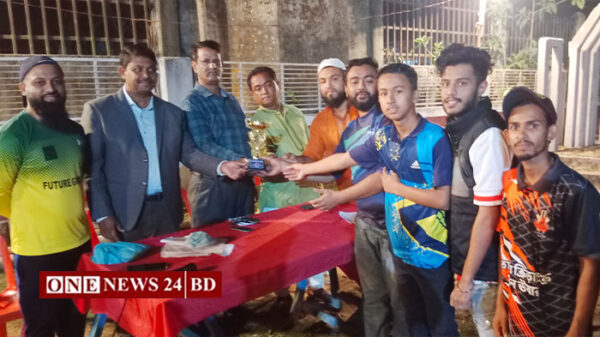কমলগঞ্জে নাইট মিনি ক্রিকেট লীগের ফাইনাল খেলা অনুষ্ঠিত