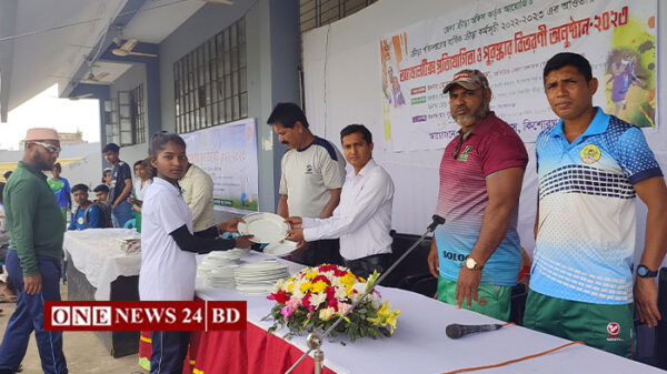 জেলা ক্রীড়া অফিসের ব্যবস্থাপনায় অ্যাথলেটিক্স প্রতিযোগিতা সম্পন্ন