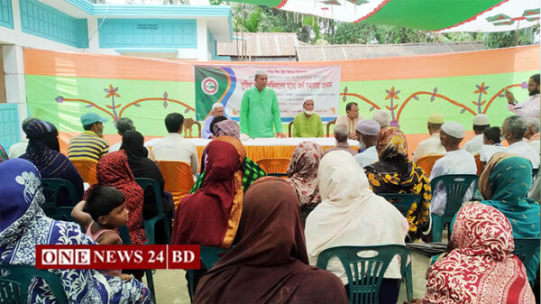 কমলগঞ্জে সুবিধা বঞ্চিতদের মাঝে নগদ অর্থ বিতরন