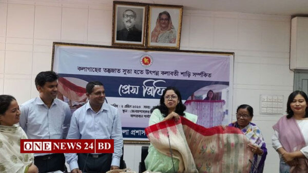 প্রধানমন্ত্রীকে উপহার দেয়া হবে কলাবতী শাড়ি