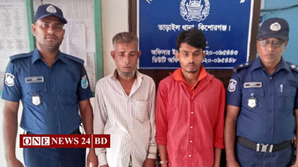 তাড়াইলে ২৪ ঘন্টার মধ্যে হত্যা মামলার মূল আসামীসহ গ্রেফতার ২