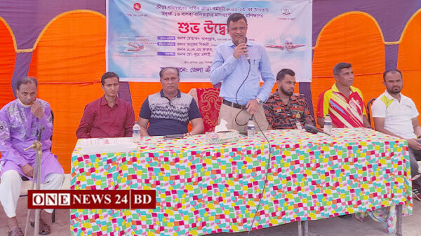 কিশোরগঞ্জে অনুর্ধ্ব-১৬ বালক ও বালিকাদের সাতাঁর প্রশিক্ষণের উদ্বোধন