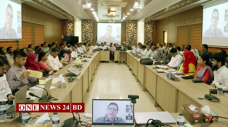 কিশোরগঞ্জে ক্যাশলেস ভূমি অফিস বাস্তবায়নের লক্ষ্যে প্রশিক্ষণ অনুষ্ঠিত