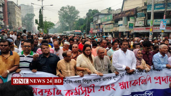 সারাদেশে বিদ্যুৎ ভবনের সামনে বিএনপির অবস্থান
