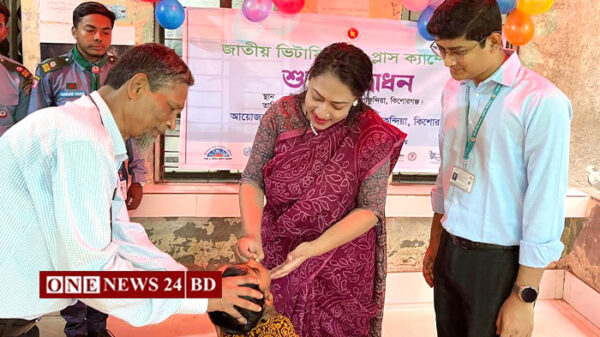 পাকুন্দিয়া ৩৭ হাজার ১শত ১০ জন শিশুকে ভিটামিন এ প্লাস খাওয়ানো হবে