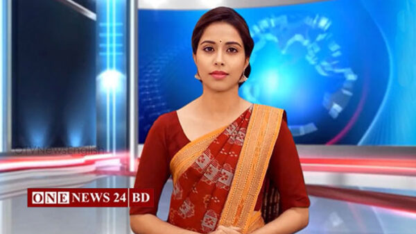 খবর পড়ছেন উপস্থাপিকা, তবে তিনি মানুষ নন!