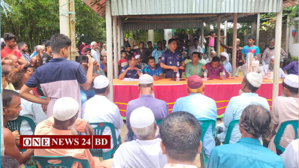 পাকুন্দিয়ায় মাদক, জুয়া, ইভটিজিং প্রতিরোধে আলোচনা সভা