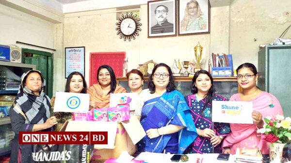 শ্রীমঙ্গলে স্যানিটারী কিটস কর্ণার স্থাপন
