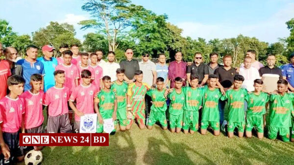 কমলগঞ্জের অনুর্ধ-১৫ ফুটবল টূর্ণামেন্ট শুরু