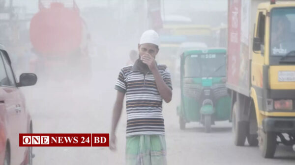 বায়ু দূষণে ঢাকা আজ দ্বিতীয়