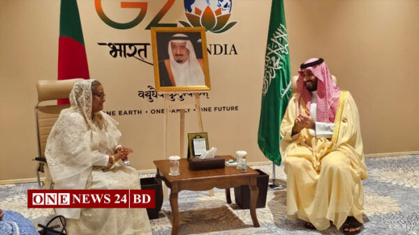 প্রধানমন্ত্রীকে পূর্ণ সমর্থনের আশ্বাস সৌদি যুবরাজ সালমানের