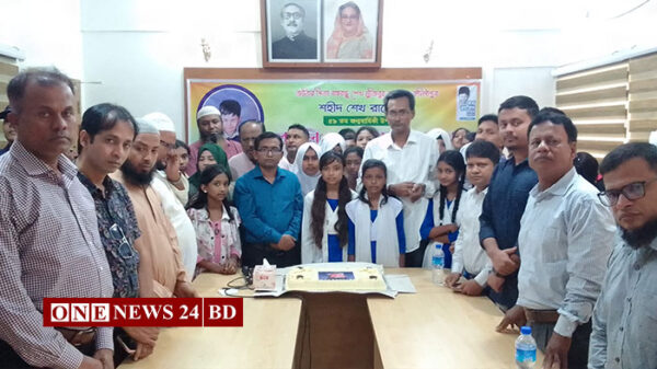 হোসেনপুরে শেখ রাসেলের জন্মদিন পালিত