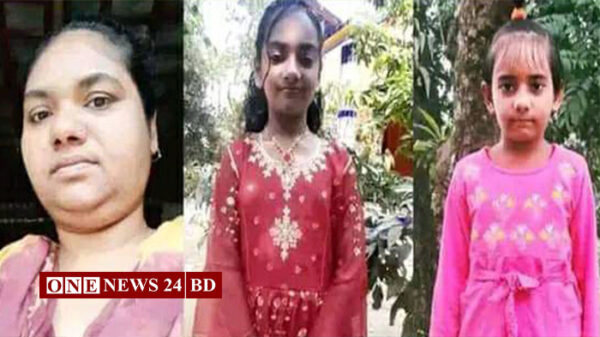 হোসেনপুরে স্ত্রী ও দুই মেয়েকে একসঙ্গে কবর দিলেন হতভাগ্য মঞ্জিল মিয়া